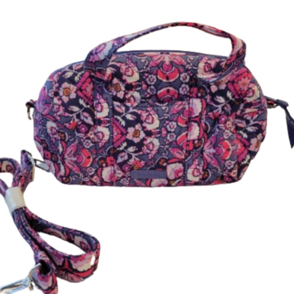 Vera Bradley Mini Satchel NWT Magenta Medallion